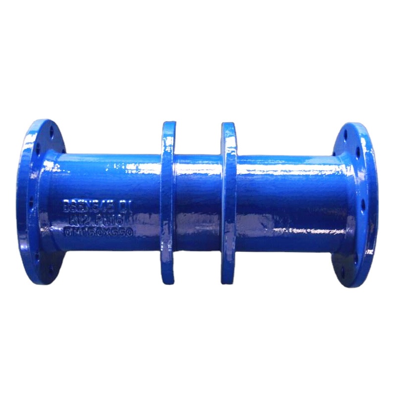 Double Flanged Pipe With Puddle Flange