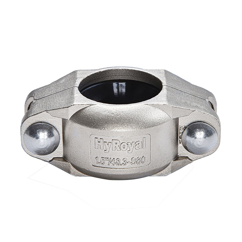 S80 Stainless Steel Grooved Coupling 1.5