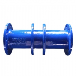 Double Flanged Pipe with Puddle Flange